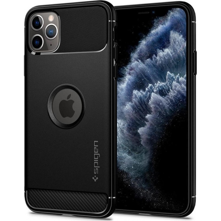 SPIGEN RUGGED ARMOR IPHONE 11 PRO MATTE BLACK