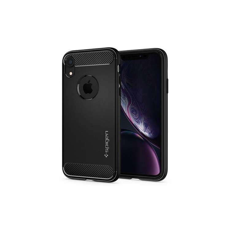 SPIGEN RUGGED ARMOR IPHONE XR MATTE BLACK