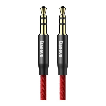 Baseus Cable 3.5mm male - 3.5mm male RED 1.5m (CAM30-C91)