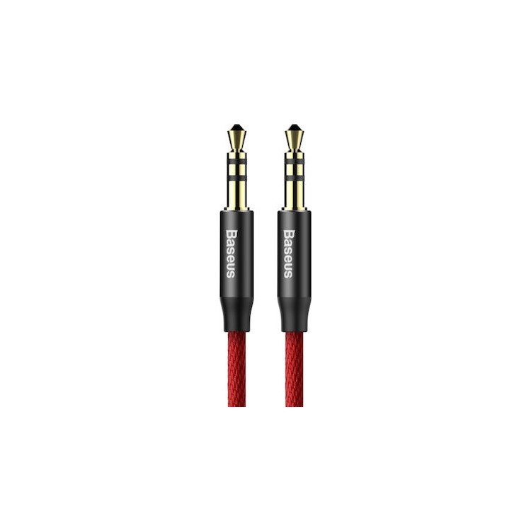 Baseus Cable 3.5mm male - 3.5mm male RED 1.5m (CAM30-C91)