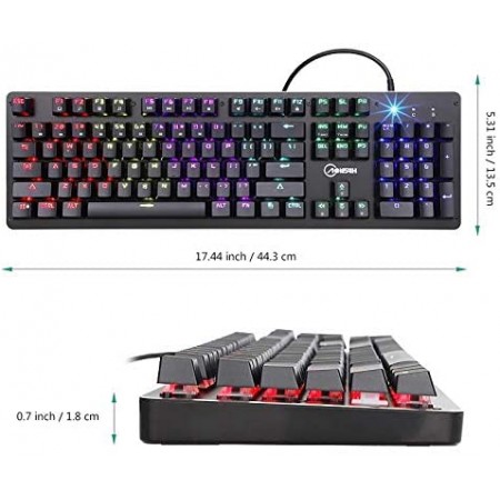 Keyboard + Mouse AOYEAH K-109 black