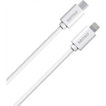 Senso Type C To Lightning Data Cable 3a 1m White