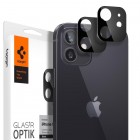 Spigen Optic.TR Camera Lens Screen Protector Iphone 12 Mini - 2 Pieces - Black (AGL01817)