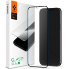 Spigen GLAS.tR Full Face Tempered Glass Black iPhone 12 / 12 Pro AGL01512