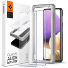 Spigen® (x2.Pack) GLAS.tR ALIGNmaster™ Full Cover HD AGL02827 Samsung Galaxy A32 5G / A12