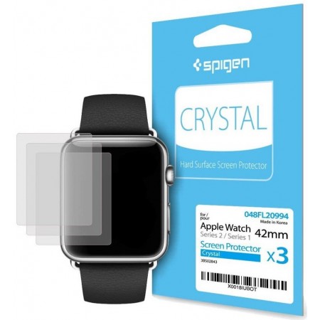 SPIGEN FILM CRYSTAL APPLE WATCH 1/2/3 (42MM)