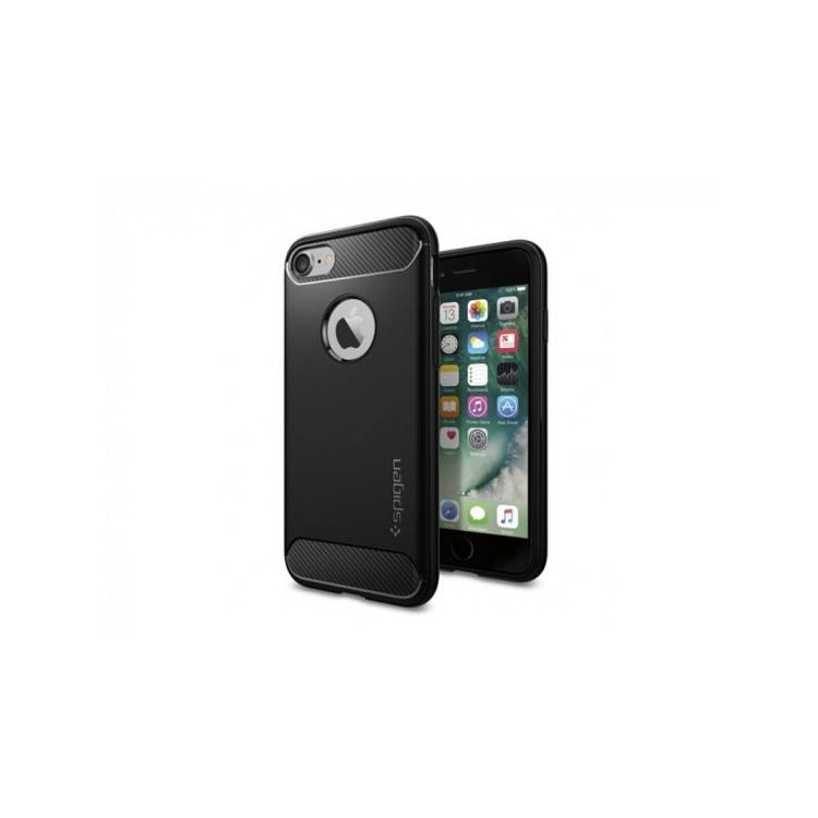 SPIGEN RUGGED ARMOR IPHONE 7/8 BLACK