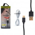 Awei Type-C USB 2.0 Cable USB-C male – USB-A male Μαύρο 1m (CL-89)