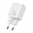 Baseus Compact Quick Charger Type-C/USB 20W White - CCXJ-B02