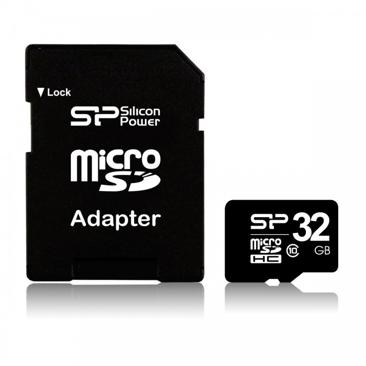 Silicon Power micro SDHC 32GB / CL 10