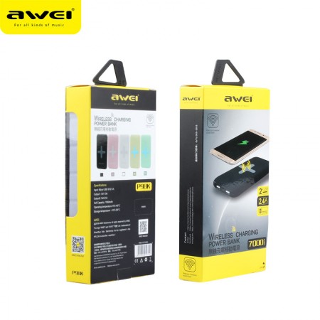 Awei P98K 7000mAh - White