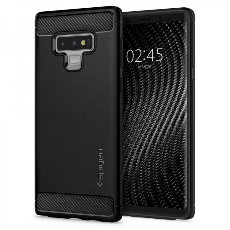 SPIGEN RUGGED ARMOR GALAXY NOTE 9 MATTE BLACK