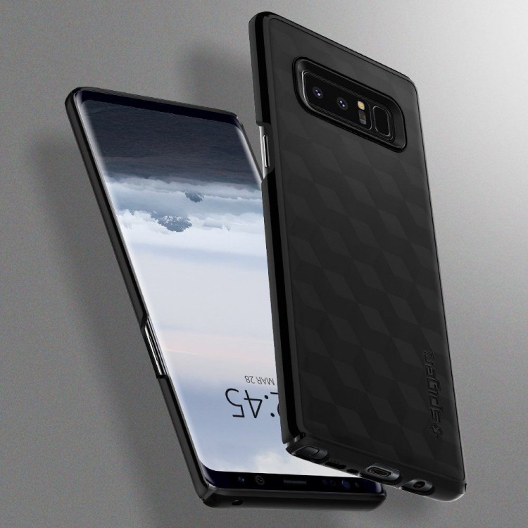 SPIGEN THIN FIT GALAXY NOTE 8 MATTE BLACK