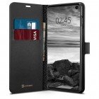 SPIGEN LA MANON WALLET SAFFIANO GALAXY S10 BLACK