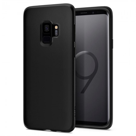 SPIGEN LIQUID CRYSTAL GALAXY S9 MATTE BLACK