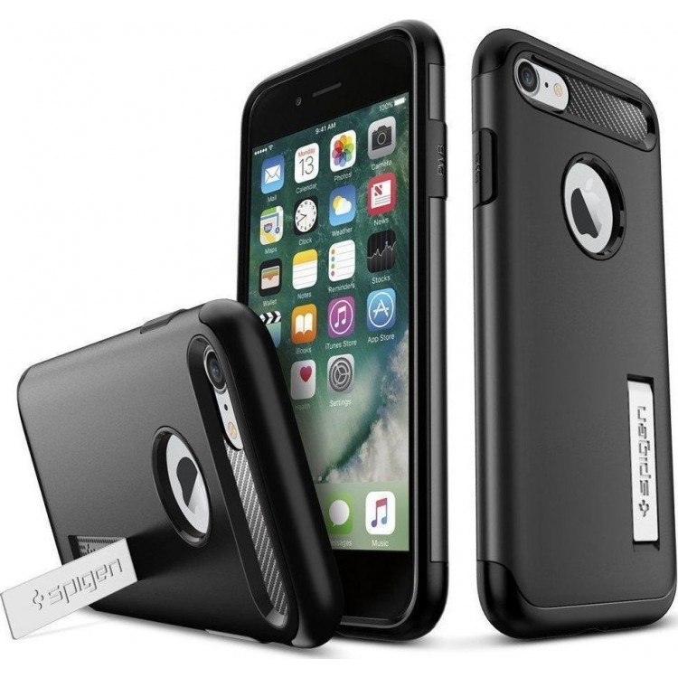 SPIGEN RUGGED ARMOR IPHONE 7/8 BLACK