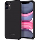 SPIGEN SILICONE FIT IPHONE 11 BLACK