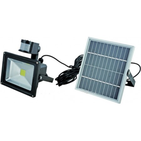 20W SOLAR PROJECTOR WITH MOVING DETECTOR