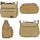 Unisex Canvas Shoulder Bag