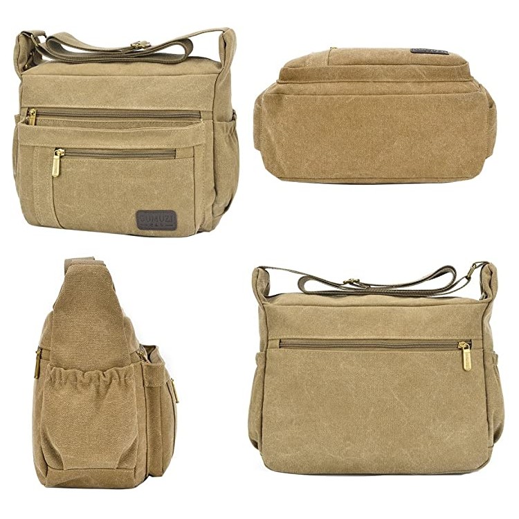 Unisex Canvas Shoulder Bag