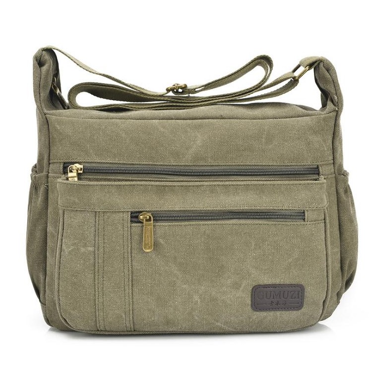 Unisex Canvas Shoulder Bag