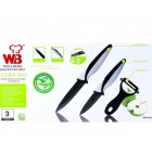 Σετ μαχαιριών WELLBERG WB-5410 (κεραμικά)